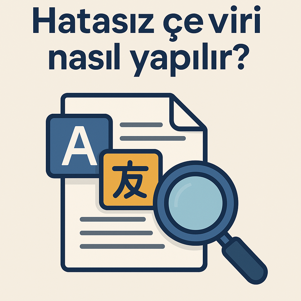 Hatasız Çeviri Nasıl Yapılır? | Profesyonel Çeviri Rehberi